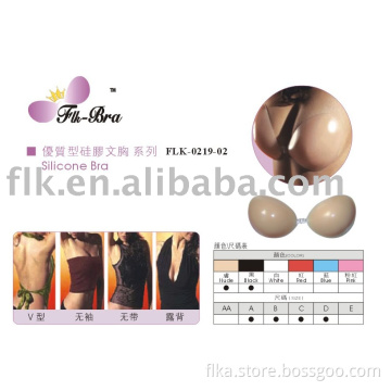 self-adhesive bra silicone bra/silicone bride bra